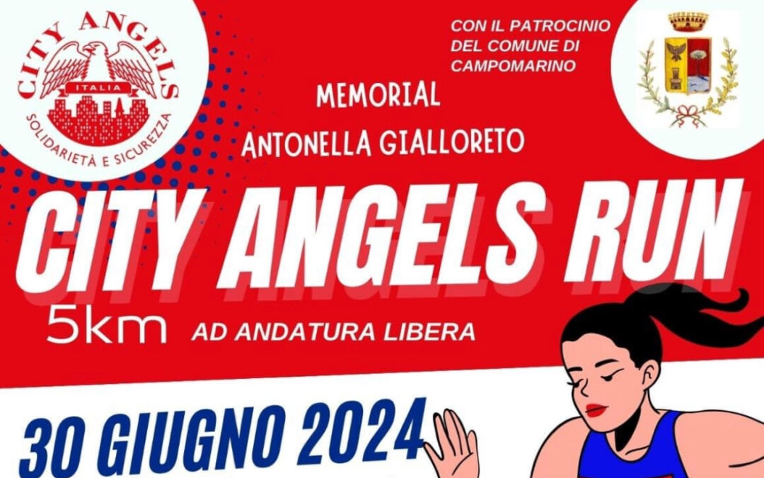 A Campomarino la City Angels Run Memorial Antonella Gialloreto